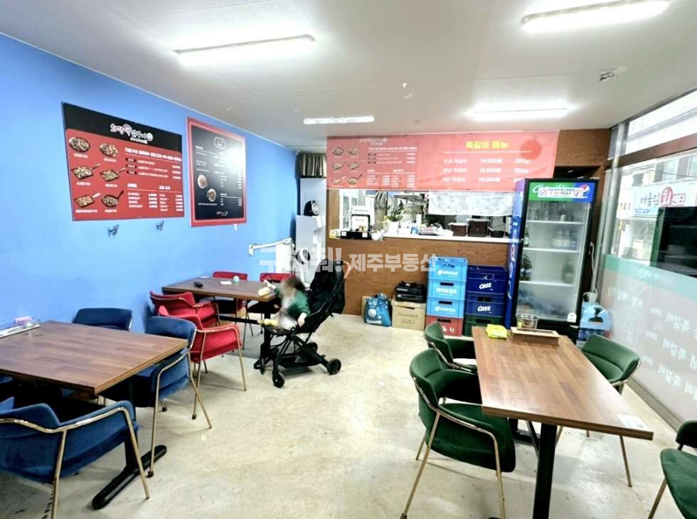 제주 제주시 화북일동 유동인구 많음. 화북동 주민센터 근처 상가 임대 연세 매물번호 10196 사진 1